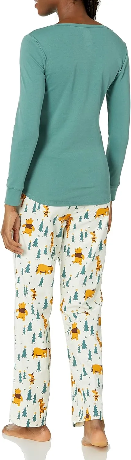 Amazon Essentials Disney | Marvel | Star Wars Women's Flannel Pajama Sleep Sets