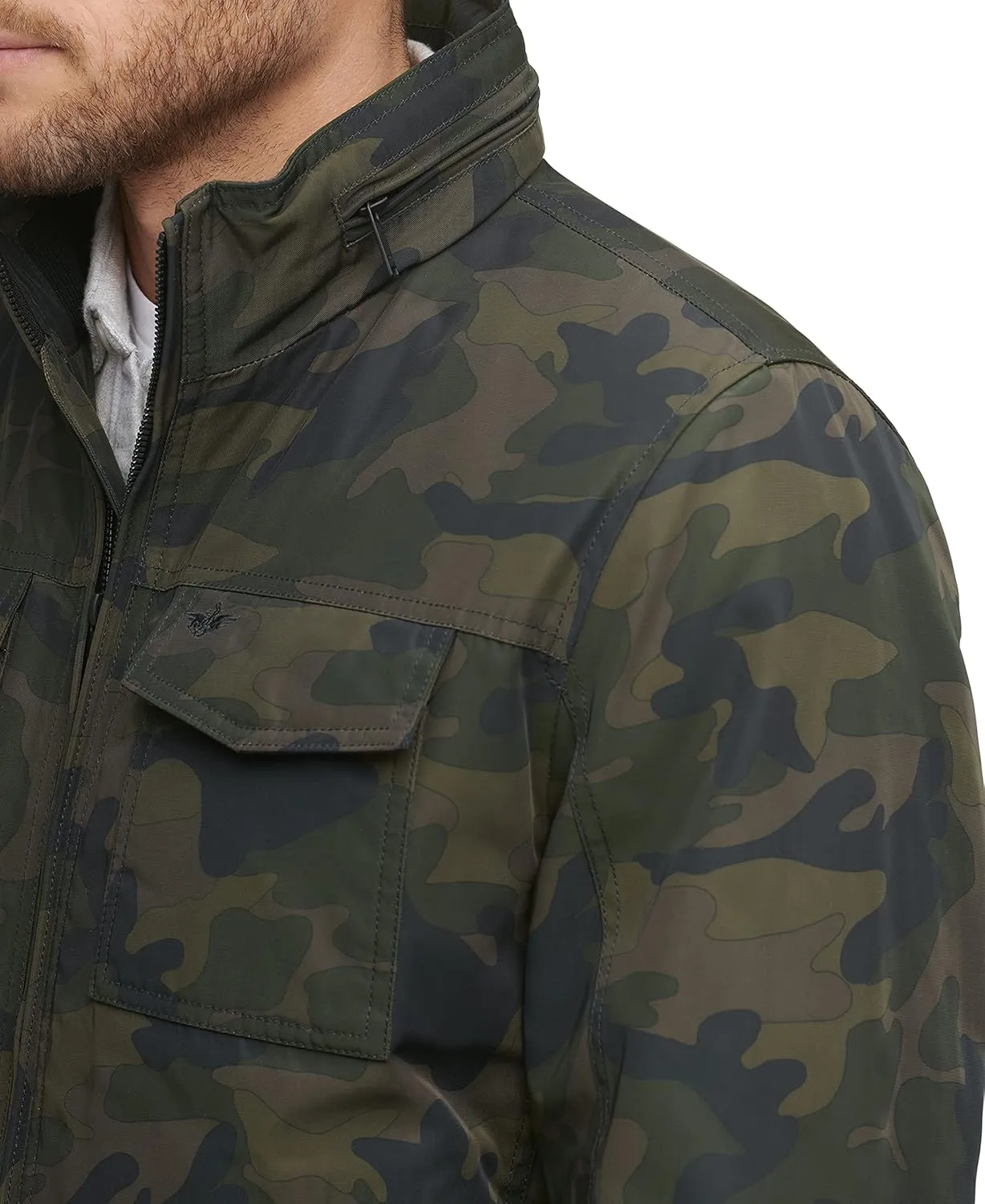 Dockers Men's Quilted Lined Flight Bomber Jacket
