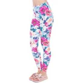 Fashion Flower Printed Leggings