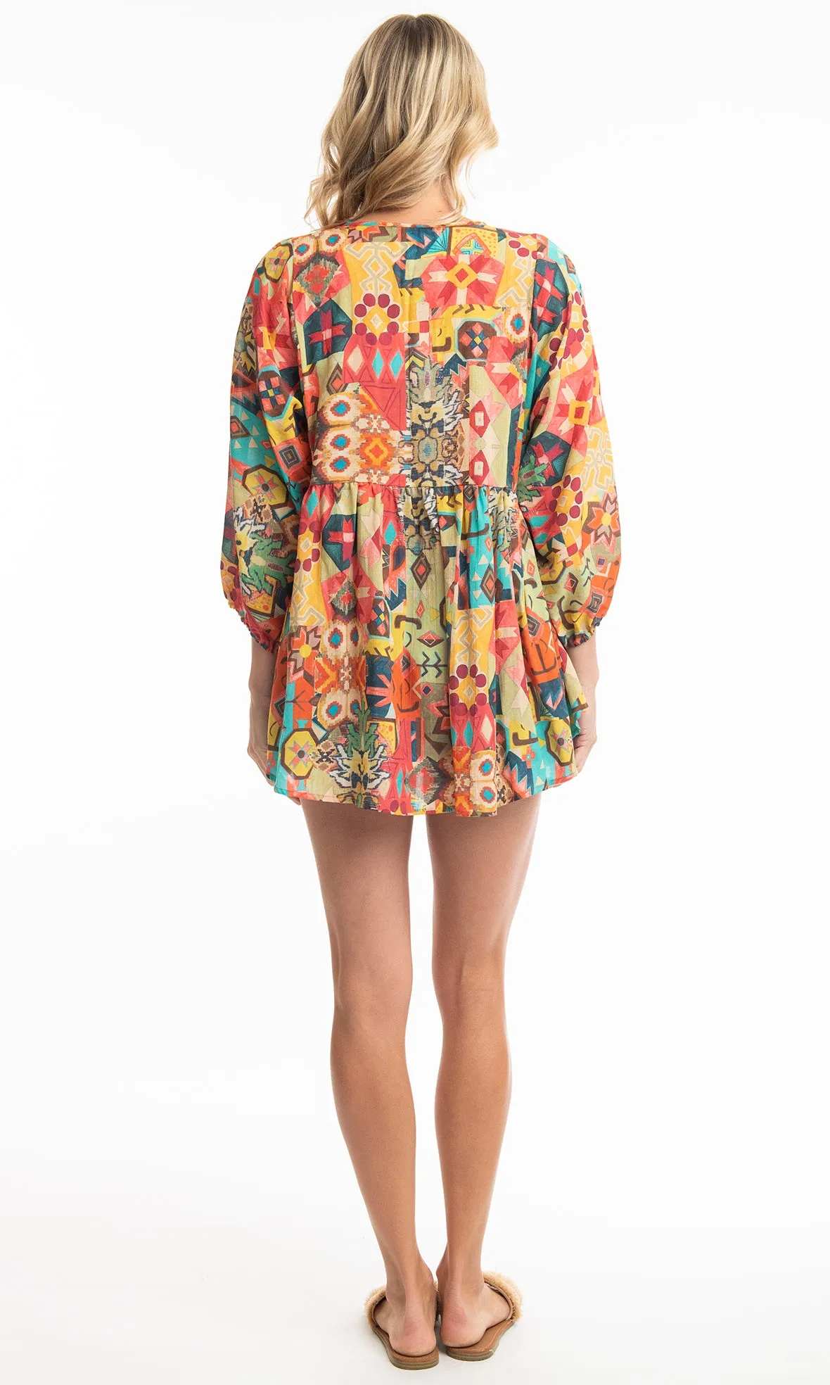 Rayon Top Boho Caroline
